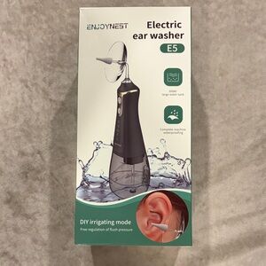 Black Electric Ear Washer E5